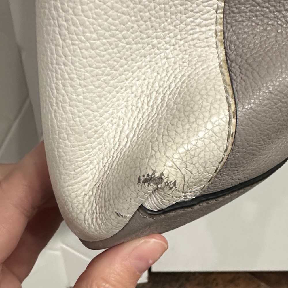 Kate Spade Black, Gray, and White Shoulder Bag - Picture 5 of 6